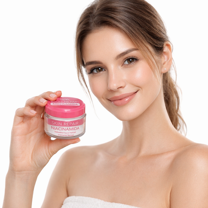 Hidratante Facial de Niacinamida - Vitamina B3 - Box com 12 unidades